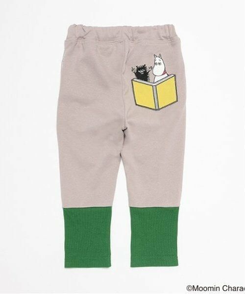kladskap / クレードスコープ その他パンツ | MOOMIN/裾切替ロング丈レギパン(ミディアム グレー)