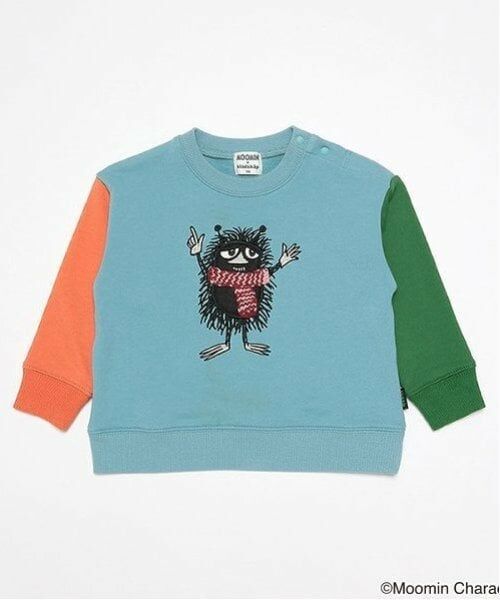 kladskap / クレードスコープ スウェット | MOOMIN/キャラクタートレーナー（ブルー グレー）