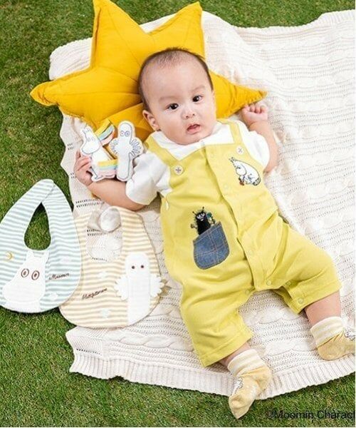 kladskap / クレードスコープ スタイ・ビブ | 【MOOMIN】ムーミン/ニョロニョロスタイ | 詳細1