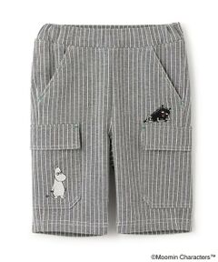 kladskap / クレードスコープ その他パンツ | MOOMIN/刺しゅうストライプ6分丈パンツ