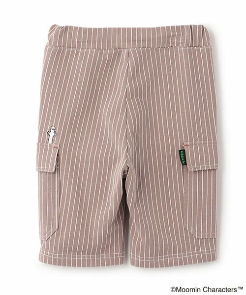 kladskap / クレードスコープ その他パンツ | MOOMIN/刺しゅうストライプ6分丈パンツ | 詳細1