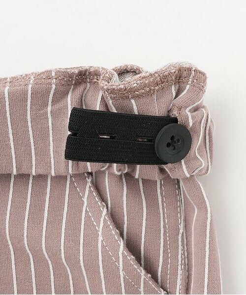 kladskap / クレードスコープ その他パンツ | MOOMIN/刺しゅうストライプ6分丈パンツ | 詳細3