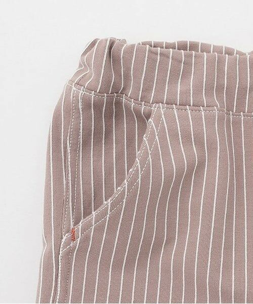 kladskap / クレードスコープ その他パンツ | MOOMIN/刺しゅうストライプ6分丈パンツ | 詳細4