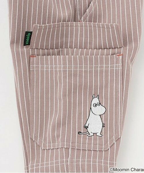 kladskap / クレードスコープ その他パンツ | MOOMIN/刺しゅうストライプ6分丈パンツ | 詳細8