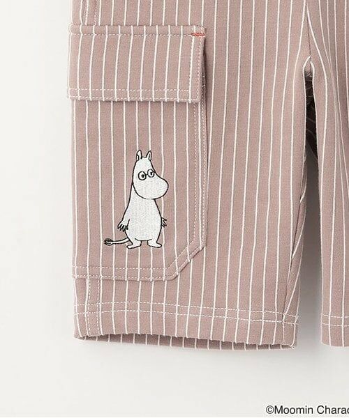 kladskap / クレードスコープ その他パンツ | MOOMIN/刺しゅうストライプ6分丈パンツ | 詳細9