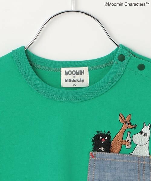 kladskap / クレードスコープ Tシャツ | MOOMIN/胸ポケット半袖Tシャツ | 詳細2