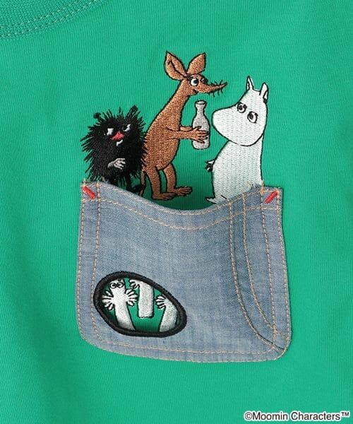 kladskap / クレードスコープ Tシャツ | MOOMIN/胸ポケット半袖Tシャツ | 詳細4
