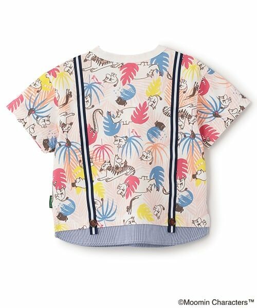 kladskap / クレードスコープ Tシャツ | MOOMIN/ジャングル柄半袖Tシャツ | 詳細1