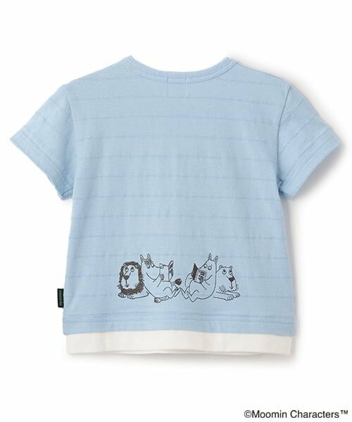 kladskap / クレードスコープ Tシャツ | MOOMIN/ジャングル刺しゅう半袖Tシャツ | 詳細1