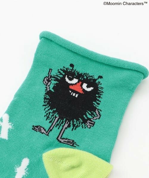 kladskap / クレードスコープ ソックス | MOOMIN/ムーミン・スティンキーショートソックス | 詳細1