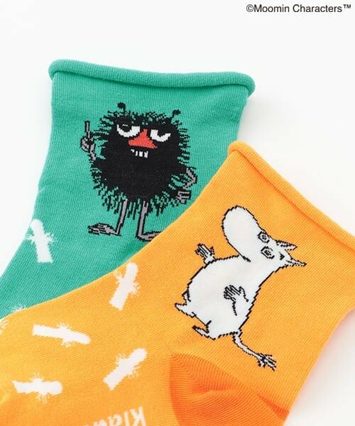 kladskap / クレードスコープ ソックス | MOOMIN/ムーミン・スティンキーショートソックス | 詳細2