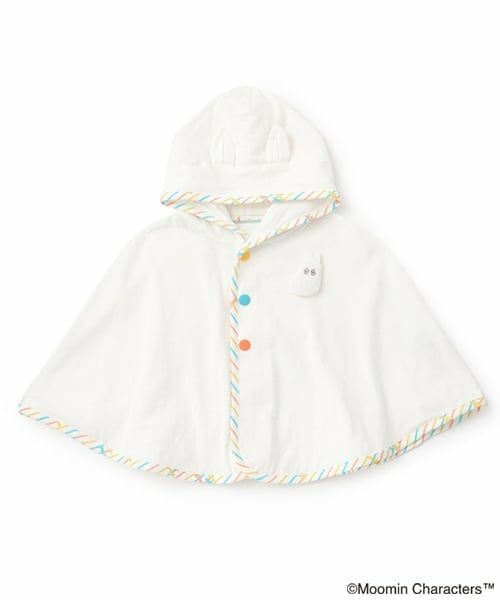 kladskap / クレードスコープ ベビー・キッズウエア | MOOMIN/ケープ（オフ ホワイト）