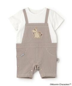 kladskap / クレードスコープ ロンパース | MOOMIN/ムーミンアップリケ半袖カバーオール
