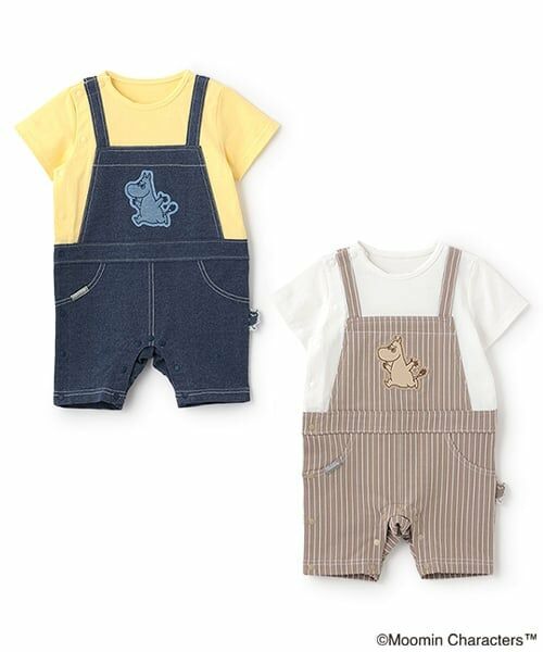 kladskap / クレードスコープ ロンパース | MOOMIN/ムーミンアップリケ半袖カバーオール | 詳細12
