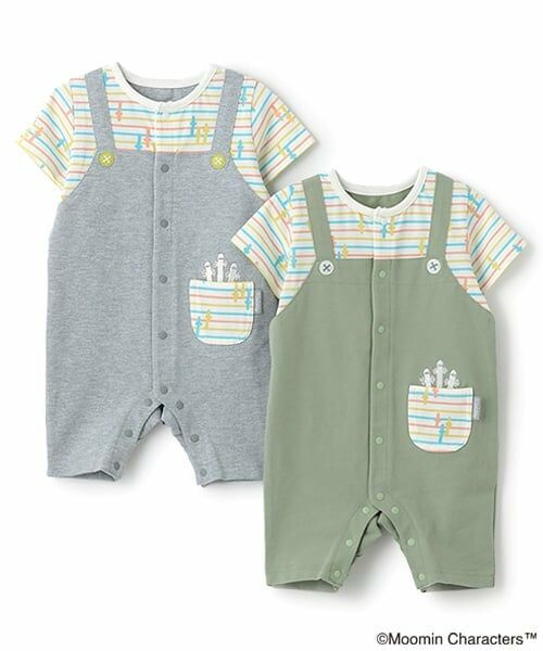kladskap / クレードスコープ ロンパース | MOOMIN/お尻キャラクター半袖カバーオール | 詳細9