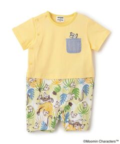 kladskap / クレードスコープ ロンパース | MOOMIN/ジャングル柄半袖カバーオール