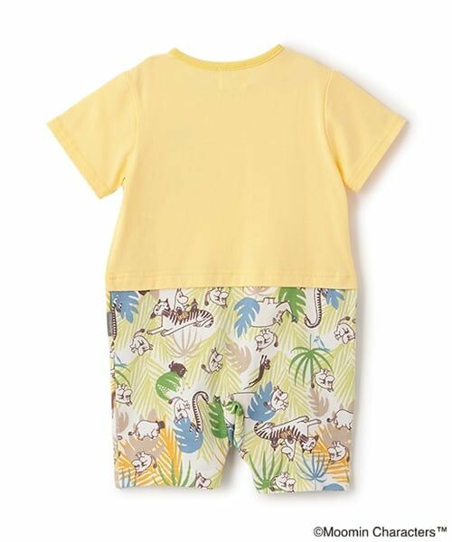 kladskap / クレードスコープ ロンパース | MOOMIN/ジャングル柄半袖カバーオール | 詳細1