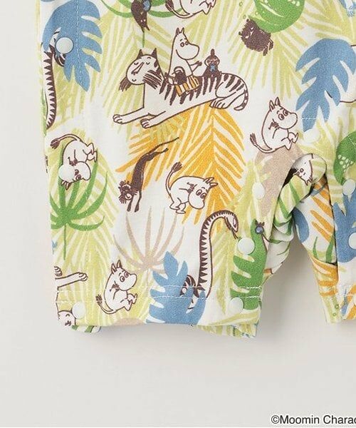kladskap / クレードスコープ ロンパース | MOOMIN/ジャングル柄半袖カバーオール | 詳細5