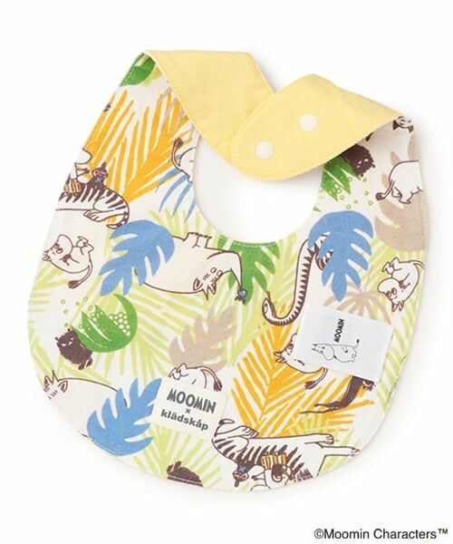 kladskap / クレードスコープ スタイ・ビブ | MOOMIN/ジャングル柄スタイ | 詳細1