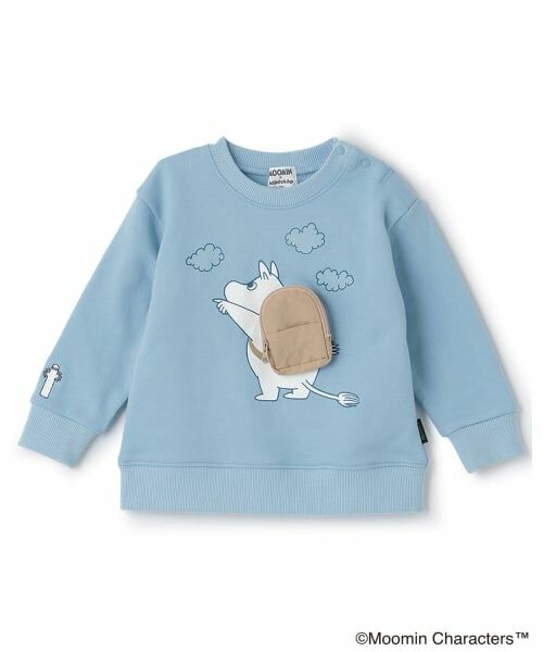 kladskap / クレードスコープ スウェット | 【MOOMIN】ムーミンリュックトレーナー（サックス）