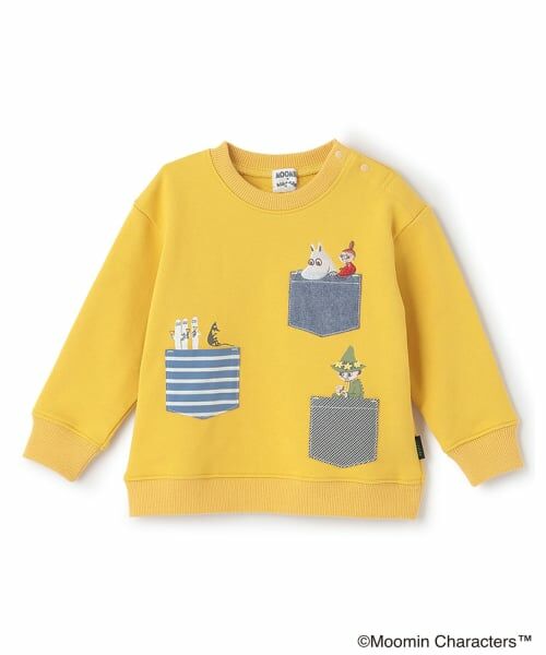 kladskap / クレードスコープ スウェット | 【MOOMIN】ムーミンポケットトレーナー（カラシ）