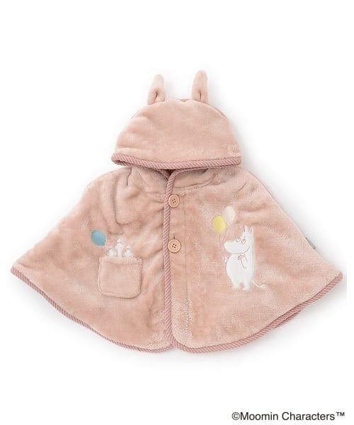 kladskap / クレードスコープ ベビー・キッズウエア | 【MOOMIN】風船ムーミンケープ（ピーチ）