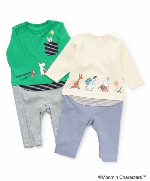 kladskap / クレードスコープ ロンパース | 【MOOMIN】ムーミンピクニックカバーオール | 詳細10