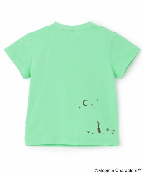 kladskap / クレードスコープ Tシャツ | 【MOOMIN】ムーミンと夜空半袖Tシャツ | 詳細1