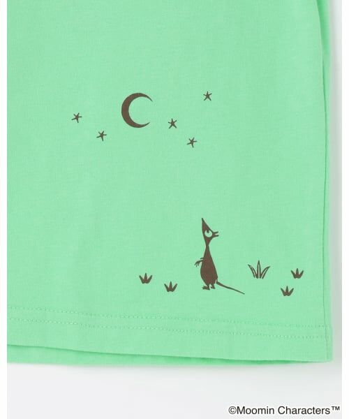 kladskap / クレードスコープ Tシャツ | 【MOOMIN】ムーミンと夜空半袖Tシャツ | 詳細6