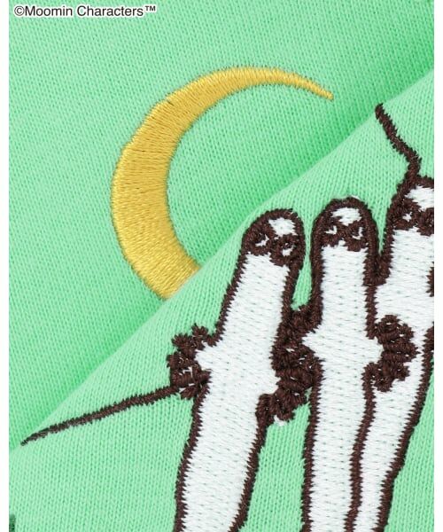 kladskap / クレードスコープ Tシャツ | 【MOOMIN】ムーミンと夜空半袖Tシャツ | 詳細7