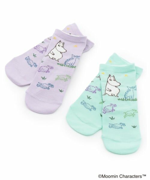 kladskap / クレードスコープ ソックス | 【MOOMIN】ムーミンと夜空クルーソックス | 詳細4