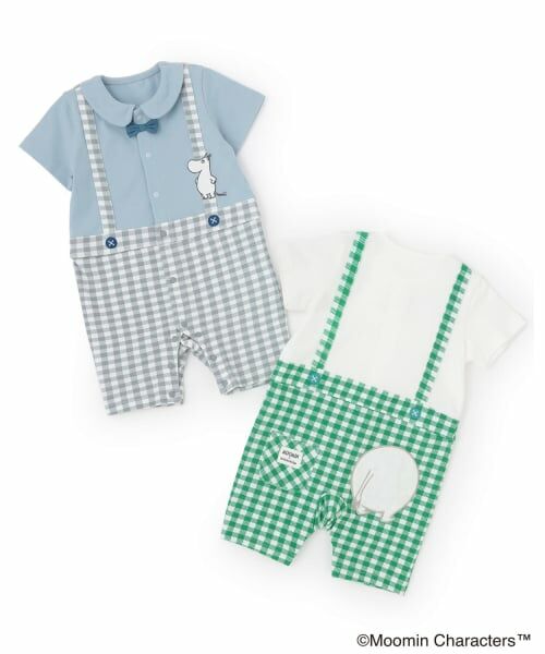 kladskap / クレードスコープ ロンパース | 【MOOMIN】サスペンダー風カバーオール | 詳細10