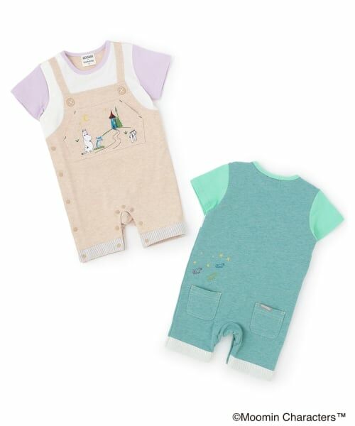 kladskap / クレードスコープ ロンパース | 【MOOMIN】ムーミンと夜空カバーオール | 詳細12