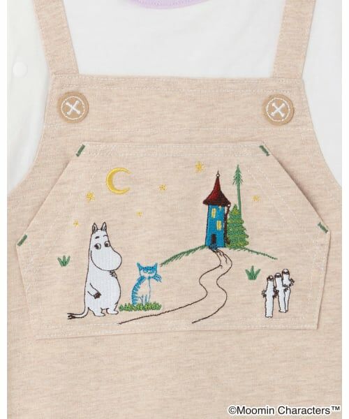 kladskap / クレードスコープ ロンパース | 【MOOMIN】ムーミンと夜空カバーオール | 詳細5