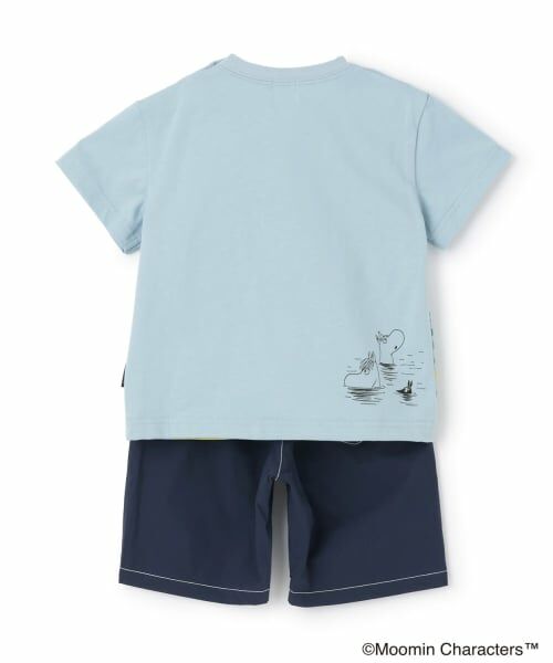 kladskap / クレードスコープ ベビー・キッズウエア | 【MOOMIN】半袖Tシャツセットアップ | 詳細1