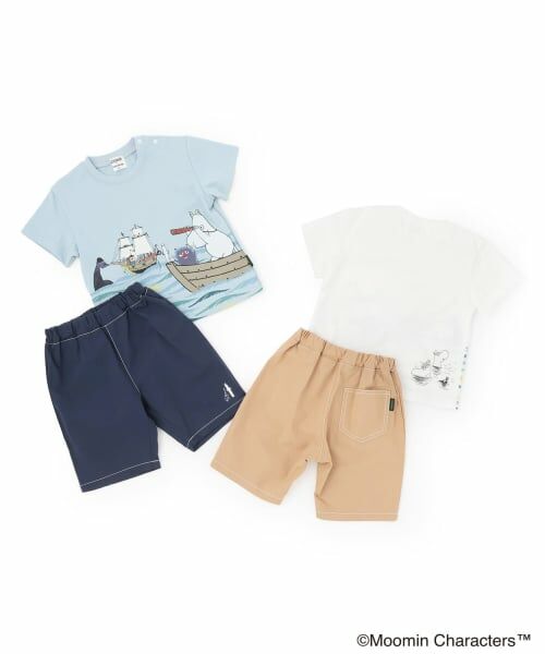 kladskap / クレードスコープ ベビー・キッズウエア | 【MOOMIN】半袖Tシャツセットアップ | 詳細12
