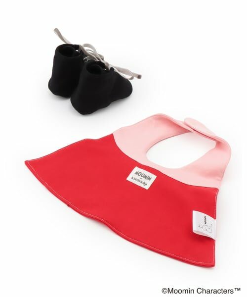 kladskap / クレードスコープ スタイ・ビブ | 【MOOMIN】リトルミイ スタイ+靴下セット | 詳細1