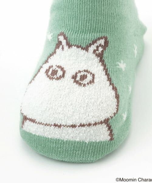 kladskap / クレードスコープ ベビー・キッズウエア | 【MOOMIN】ムーミン・ニョロニョロカップソックス【日本製】 | 詳細16