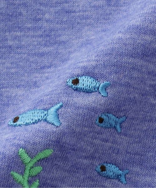 kladskap / クレードスコープ スタイ・ビブ | カワウソ刺しゅうスタイ | 詳細5