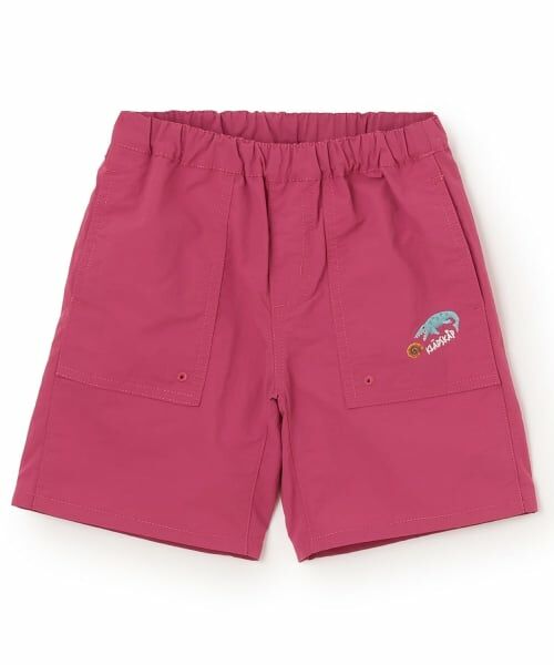 kladskap / クレードスコープ ショート・ハーフ・半端丈パンツ | 水陸両用恐竜5分丈パンツ（プラム）