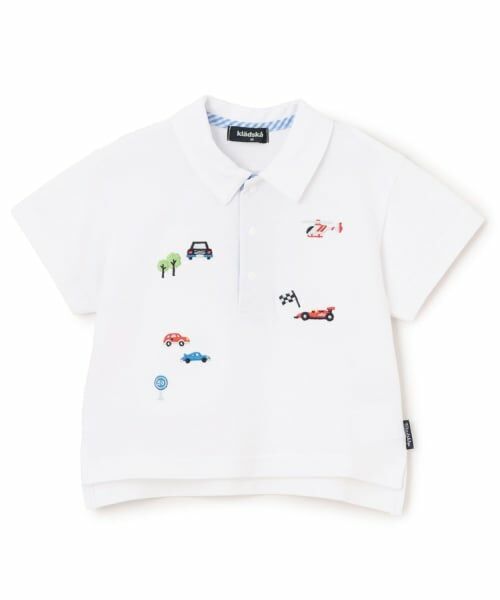 kladskap / クレードスコープ ポロシャツ | 乗り物刺しゅう半袖ポロシャツ | 詳細12