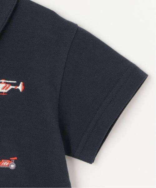 kladskap / クレードスコープ ポロシャツ | 乗り物刺しゅう半袖ポロシャツ | 詳細3