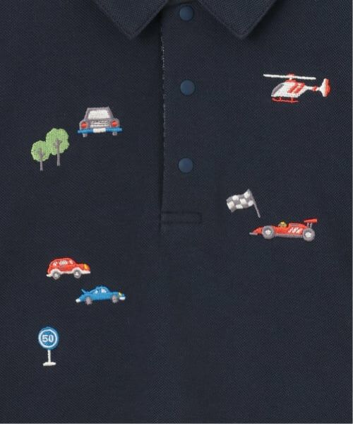 kladskap / クレードスコープ ポロシャツ | 乗り物刺しゅう半袖ポロシャツ | 詳細4