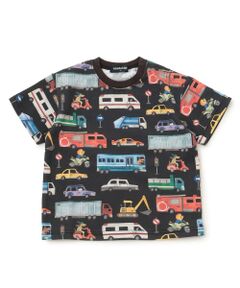 kladskap / クレードスコープ Tシャツ | 乗り物総柄半袖Tシャツ