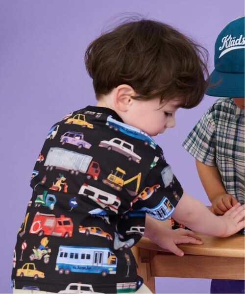 kladskap / クレードスコープ Tシャツ | 乗り物総柄半袖Tシャツ | 詳細11