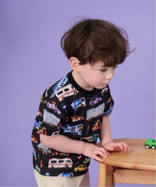 kladskap / クレードスコープ Tシャツ | 乗り物総柄半袖Tシャツ | 詳細12