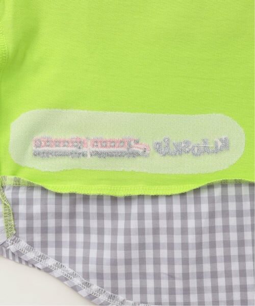 kladskap / クレードスコープ Tシャツ | 電車刺しゅう切替半袖Tシャツ | 詳細9