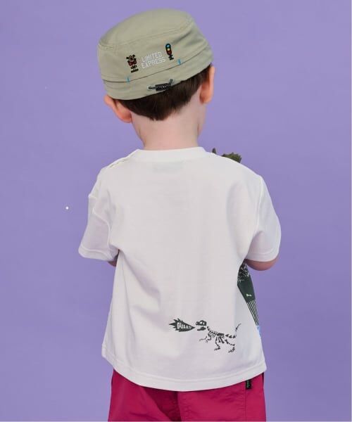 kladskap / クレードスコープ Tシャツ | 蓄光プリント地層と化石半袖Tシャツ | 詳細15