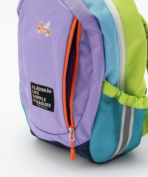 kladskap / クレードスコープ リュック・バックパック | 働く車ワンポイントマルチ配色リュック | 詳細9
