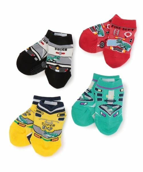 kladskap / クレードスコープ ソックス | 乗り物4種スニーカーインソックス | 詳細5